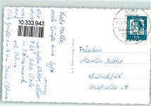 25992 W2282 List , Sylt - Landkarte Sylt