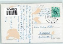 15537 O1252 Grünheide , Mark - Rückseite mit Abschürfungen bzw Kleberesten Omnibus