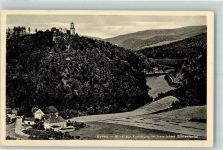 Kynau Zagórze Slaskie 1938 - Kynsburg und Schlesiertal AK