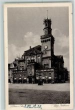 02708 O8700 Löbau Gebrauchsspuren Rathaus
