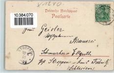15517 O1240 Fürstenwalde , Spree - 1901 Kaiserplatz Kriegerdenkmal
