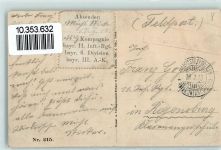 02860 Arrancy 1915 - Feldpost WK I