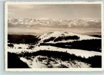 79677 W7869 Belchen im Schwarzwald Foto AK Fotograf Gutermann Ort handschriftlich Winter