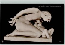 Prof. Stephan Sinding Die gefangene Mutter Baby Nr. 1613 Sinding, S. A.