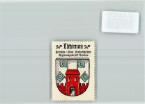 Tschirnau Czernina - Vignette Wappen Kaffee Hag ca 1920-1940