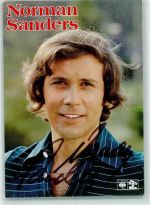 Norman Sanders Originalautogramm Schlagersänger
