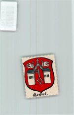 32049 W4900 Herford - Vignette Wappen Kaffee Hag 1920-1940