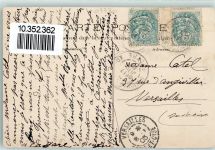 58320 Pougues-les-Eaux 1905 - Ort lt. Stempel