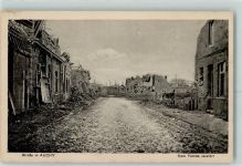 62190 Auchy-au-Bois 1917 - Feldpost WK I zerstörte Gebäude