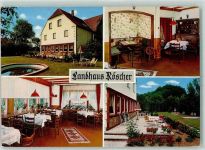 32361 W4994 Holzhausen , Kr Lübbecke, Westf KEINE AK Landhaus Röscher Spinnrad