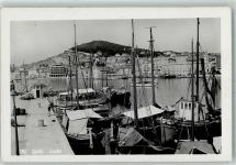 Split Spalato - Luka Hafen Segelboote Fischerboote