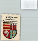 49393 W2842 Lohne Oldenburg - Vignette Wappen Kaffee Hag ca 1920-1940