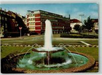 66538 W6680 Neunkirchen , Saar - Lindenallee Springbrunnen