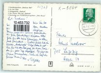 19395 O2864 Plau Gebrauchsspuren Ausflugdschiff Segelboot Ruderboot