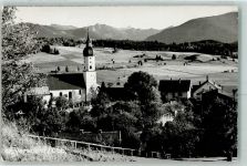 82435 W8117 Bayersoien Foto AK Kirche