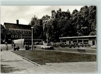 09648 O9251 Kriebstein - Gasthaus HO-Gaststätte Terrasse Oldtimer
