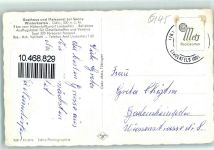 64658 W6145 Winterkasten Gebrauchsspuren Gasthaus und Metzgerei zur Sonne Bes. Hach Vollrath