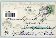 08451 O9630 Crimmitschau 1904 - Marktplatz