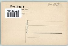 73087 W7325 Bad Boll - Konversations-Sall Innenansicht Standuhr