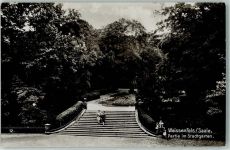 06667 O4850 Weißenfels , Saale - Im Stadtgarten