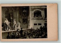 Gemälde von Menzel - Theatre Gymnase Theater