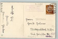 08294 O9401 Affalter - Landpoststempel über Aue Sachsen
