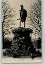 Saint-Denis-des-Murs Statue AK Kriegerdenkmal 1920