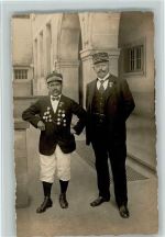 Persönlichkeiten - de gauche - Mr. Schwoob , Mr. Boelsch Motiv Frankreich Foto AK