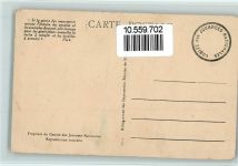 Journees Nationales de Juilett 1929 AK Motiv Frankreich