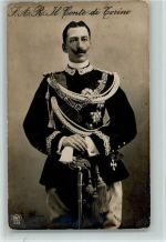 VAT 232 Il Conte di Torino in Paradeuniform AK Adel Italien Foto AK