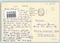 18565 O2359 Insel Hiddense - Gerhart Hauptmann - Haus Dampfer Insel Hiddensee Kloster Neuendorf