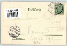 98716 O6303 Elgersburg 1900 Lithographie Kühe Zug Bahnpost Plauen-Ilmenau Zug 867