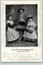 Werdenfelser Terzett Bader Bertl vulgo Andreas Hofer Zither