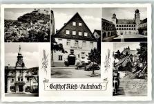 95326 W8650 Kulmbach - Gasthaus Rieß Plassenburg VW-Käfer