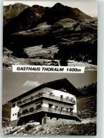 Thoralm Foto AK mit Gamsfeld und Braunedel