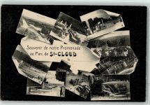 92210 Saint-Cloud 1913 - Parc Wasserspiel