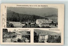 79429 W7841 Friedrichsheim 1915 - Heilstätte mit Oberarztwohnung Beamtenwohnhaus