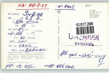 UA90991 Vasil Barnaul Russland Qsl-Karte