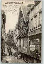 14100 Lisieux 1905 - Rue aux Fevres Cafe L Bedemont