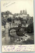 21140 Semur-en-Auxois 1901 Privatfoto AK