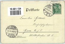 38889 O3725 Rübeland b Blankenburg, Harz 1901 Künstlerkarte sign. Bahndorf Martin´s Künstler Postkarten Nr. 121