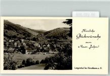 64757 W6932 Langenthal , Odenw Mini AK Neujahrsgrüße