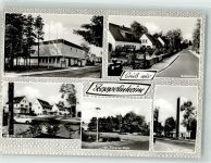 63263 W6078 Zeppelinheim Foto AK Buchenring Bürgerhaus Hirschsprung Dr. Eckenerplatz