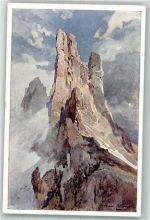 Dolomitern Berge Compton, E. H. Künstlerkarte