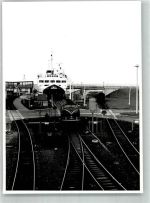 23769 W2448 Puttgarden - Trajektschiffe Theodor Heuss Eisenbahn Ort handschriftlich
