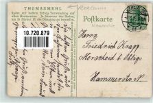 Thomasmehl Serie: Die Hohenzollern als Förderer der Landwirtschaft Nr. 2 Düngerwerbung 1913