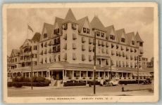 Asbury Park 1919 Gebrauchsspuren Auto Hotel Monmouth