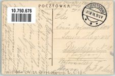 Tschenstochau Czestochowa 1915 Gebrauchsspuren Kirche Kloster Jasnogorski Feldpost WK I