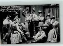 Garmisch Sänger u. Schuhplattler Gesellschaft - Volkstanz Zither 1911
