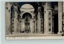 Rom - S. Pietro Interno Foto AK